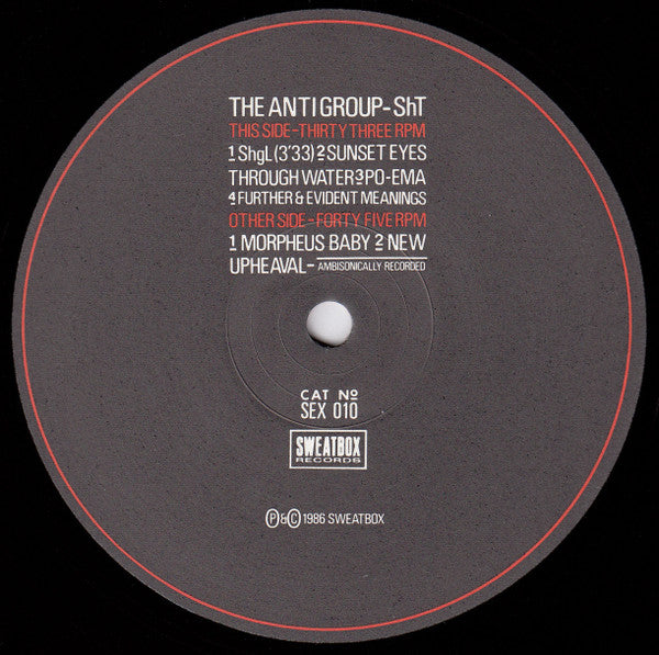 Image of Label Cover of Mini-LP - VG/VG - T.A.G.C., ShT  (Sweatbox; SEX 010, UK 1986, Embossed Die Cut Sleeve, Booklet, Clock DVA members), With hype sticker, light marks, edge & ring wear,  - 3846001S