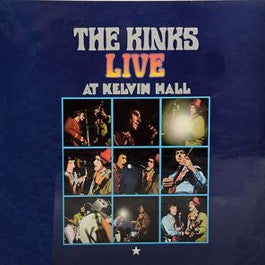 Image of Front Cover of LP - VG/VG - THE KINKS, Live At Kelvin Hall (Pye Records; NPL.18191, UK 1968, Flipback Sleeve, Mono), Front of sleeve worn & creased, one small pen mark on rear. ,  - 3016185C
