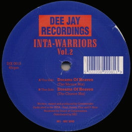 Image of Front Cover of 12" - /VG - INTA-WARRIORS, Vol. 2 - Dreams Of Heaven (Dee Jay Recordings; DJX 0013, UK 1993, Plain Sleeve), Light marks only,  - 3226105E