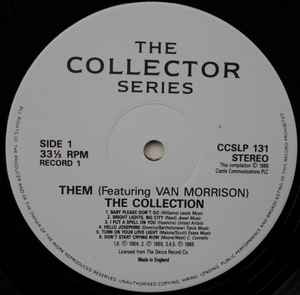 Image of Label Cover of 2xLP - VG/VG+ - THEM, Collection Feat Van Morrison (Castle; CCSLP131, UK 1986, Gatefold), Edge and Ring Wear,  - 0646160S