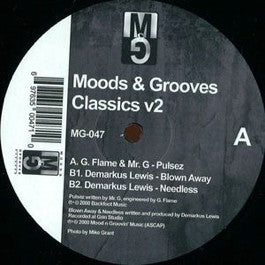 Image of Front Cover of 12" - /VG - VARIOUS, Moods & Grooves Classics v2 (Moods & Grooves; MG 047, US 2013, Plain Sleeve), Plays VG+,  - 4146228S