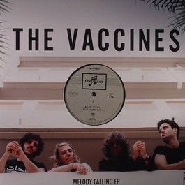 Image of Front Cover of 4644337S: 12" EP - THE VACCINES, Melody Calling (Columbia; 88883711191, UK 2013, Die Cut Sleeve, Ltd to 1500) Opened Instore, Still In Shrinkwrap  VG+/VG+