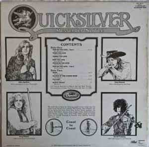 Image of Back Cover of LP - VG+/VG - QUICKSILVER MESSENGER SERVICE, Happy Trails (Capitol Green-light; GO2012, UK 1980s Reissue), ,  - 1416111C