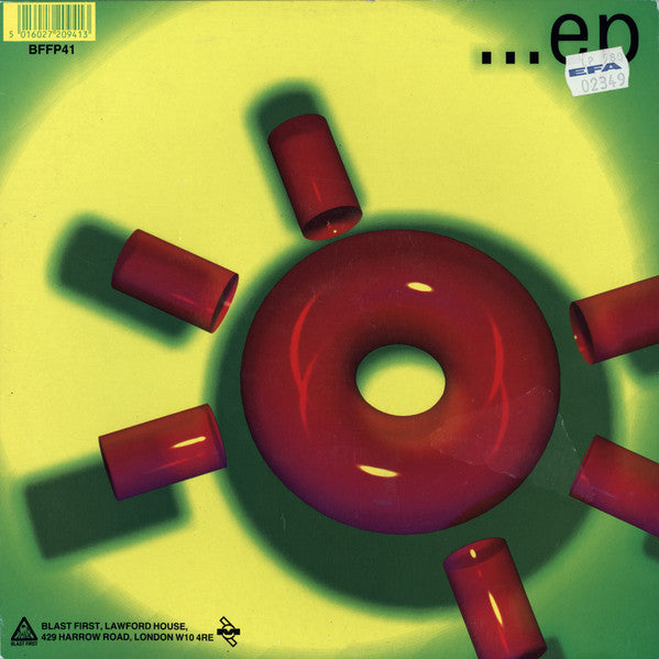 Image of Back Cover of 10" EP - VG+/VG - BUTTHOLE SURFERS, Widowermaker (Blast First; BFFP41, UK 1989, Insert), ,  - 4226191E