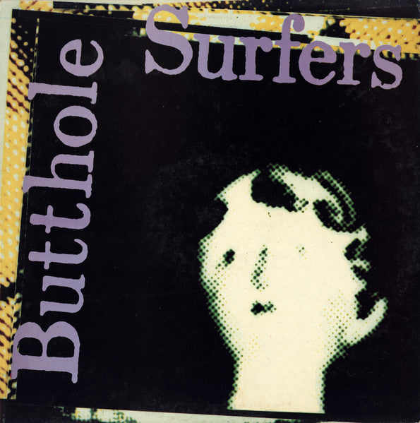 Image of Front Cover of LP - VG+/VG - BUTTHOLE SURFERS, Psychic, Powerless... Another Man's Sac (Fundamental; SAVE 5, UK 1985 Reissue), Light hairlines. Mild edgewear.,  - 4226166E