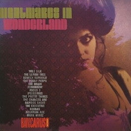 Image of Front Cover of LP - VG+/VG+ - VARIOUS, Nightmares in Wonderland - Rubble 3 (Bam Caruso; KIRI026, UK 1987, Inner), ,  - 2926180E