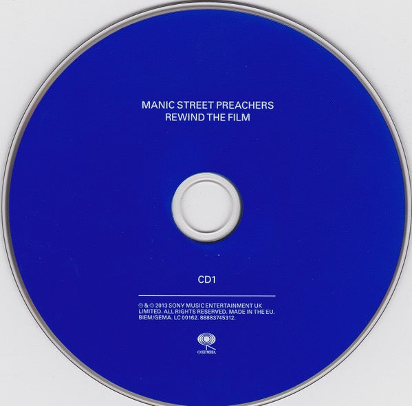 Image of Label Cover of 2xCD - EX/M - MANIC STREET PREACHERS, Rewind the Film (Sony; 8883475312 , UK 2013, Digibook), Still SEALED In Stickered Shrinkwrap,  - 2616367C
