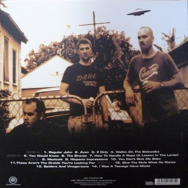 Image of Back Cover of 2xLP - VG/VG+ - QUEENS OF THE STONE AGE, Queens Of The Stone Age (Rekords; REK001LP, Europe 2011 Reissue, Gatefold, Inners, Remastered), Minor wear to sleeve. Lovely discs.,  - 3546164S