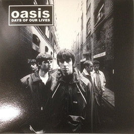 Image of Front Cover of LP - VG/VG+ - OASIS, Days Of Our Lives (,  2016, Unofficial. Various colours), Peach marbled vinyl,  - 2626008E