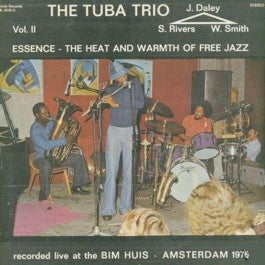 Image of Front Cover of 4425257E: LP - THE TUBA TRIO, Essence: The Heat And Warmth Of Free Jazz Vol. 2 (Circle Records; RK 2976/2, Germany 1977) Water Damage To Sleeve  VG/EX