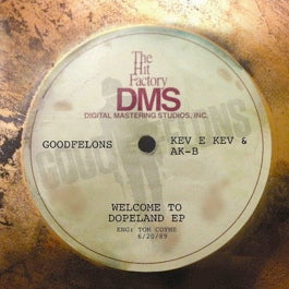 Image of Front Cover of 4844227S: 12" - KEV-E-KEV AND AK-B, Welcome To Dopeland EP (Goodfelons; GF006, US 2013, Yellow Vinyl)   VG+/EX