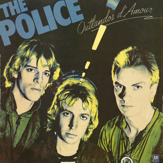 Image of Front Cover of LP - VG/VG - THE POLICE, Outlandos D'Amour (A&M Records Rim Text At Top Of Labels; AMLH 68502, UK 1978, CMCS Print & Colour Sleeve), Ring Mark on Vinyl Does Not Affect Play,  - 2226408E