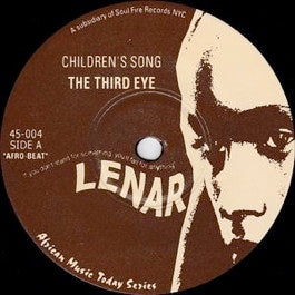 Image of Front Cover of 7" - /EX - THE THIRD EYE / ZAFARI, Children's Song / Addis Ababa (Lenar; 45-004, US 2002), ,  - 2956049S
