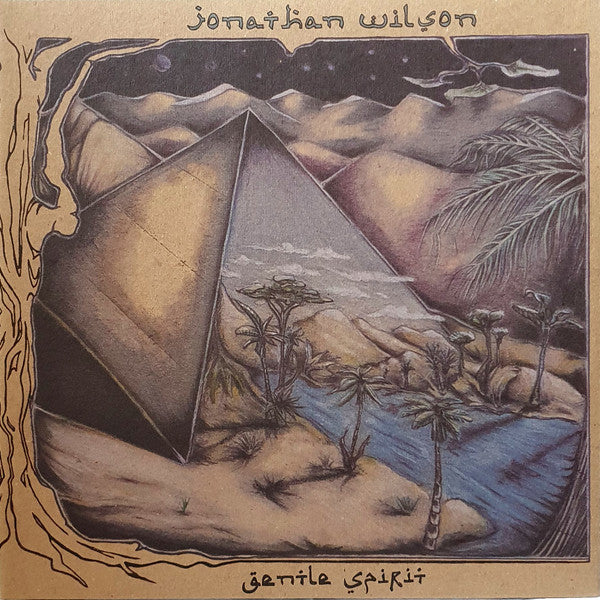 Image of Front Cover of 2xLP - VG+/VG+ - JONATHAN WILSON, Gentle Spirit (BellaUnion; BELLA294, UK 2011, Textured Gatefold), ,  - 3446177S