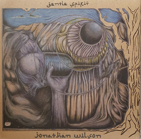 Image of Back Cover of 2xLP - VG+/VG+ - JONATHAN WILSON, Gentle Spirit (BellaUnion; BELLA294, UK 2011, Textured Gatefold), ,  - 3446177S