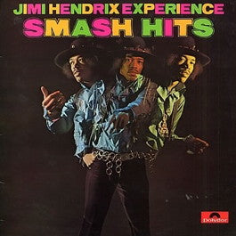 Image of Front Cover of 4745082S: LP - THE JIMI HENDRIX EXPERIENCE, Smash Hits (Polydor; 2310 268, UK 1971 Reissue, Laminated Sleeve, Stereo)   VG/G+