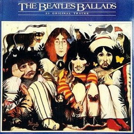 Image of Front Cover of LP - VG/VG+ - THE BEATLES, Ballads (Parlophone Silver/Black - 2 EMI Boxes, EMI on Label Rim; PCS 7214, UK 1980), ,  - 3116171C