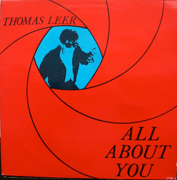 Image of Front Cover of 12" - VG+/VG+ - THOMAS LEER, All About You (Cherry Red; 12CHERRY52, UK 1982, Picture Sleeve), ,  - 1026459E