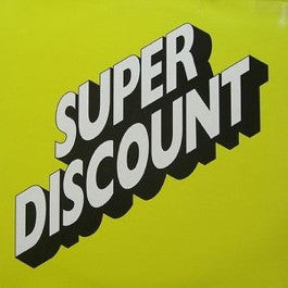 Image of Front Cover of 2xLP - VG/G+ - ETIENNE DE CRECY, Super Discount (Different; DIF 002 DLP, France 1997, Gatefold), Sleeve quite worn, ringwear, marks, sticker ghost and corner damage. Lots of light hairlines on discs.,  - 3016100C