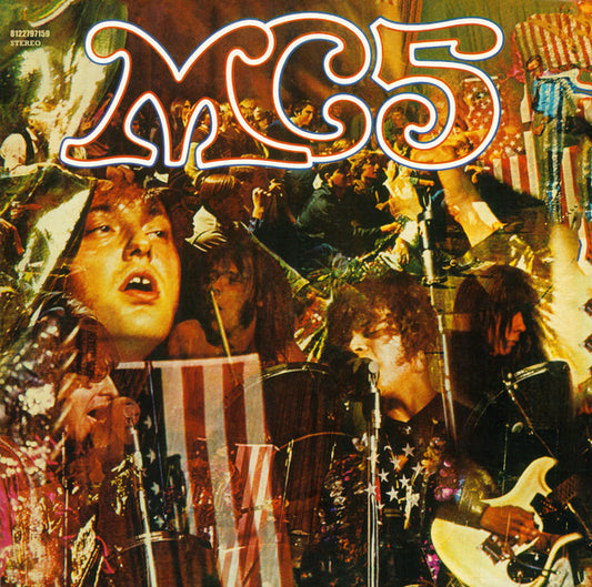 Image of Front Cover of 3324453E: LP - MC5, Kick Out the Jams (Rhino; 8122797159, Europe 2012 Reissue, Gatefold, 180 Gram Vinyl)   VG+/VG+