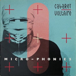 Image of Front Cover of LP - VG/VG - CABARET VOLTAIRE, Micro-phonies (Some Bizzare; CV2, UK 1983, Inner), Hoe Punched In Front Sleeve,  - 2826072E