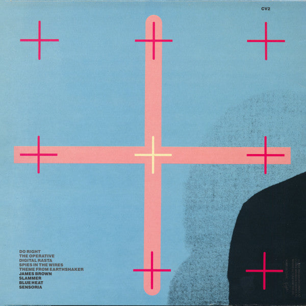 Image of Back Cover of LP - VG/VG - CABARET VOLTAIRE, Micro-phonies (Some Bizzare; CV2, UK 1983, Inner), Hoe Punched In Front Sleeve,  - 2826072E
