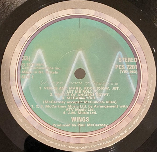 Image of Label Cover of 3xLP - G+/G - WINGS, Wings Over America (MPL; PCSP 720, UK 1976, Gatefold, 3 Inners, Poster), Edge and Ring wear, Light marks and hairlines,  - 2716093C