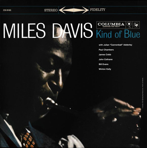 Image of Front Cover of LP - VG/G+ - MILES DAVIS, Kind of Blue (DeAgostini / Columbia; CS 8163, UK 2016 Reissue, Booklet, 180 Gram Vinyl, Stereo), Compression/storage marks.,  - 4316767C