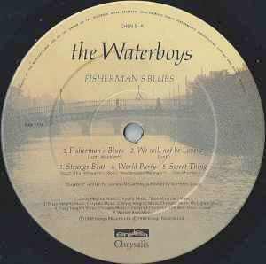 Image of Label Cover of LP - VG+/VG - THE WATERBOYS, Fisherman's Blues (Ensign; CHEN 5, UK 1988, Inner, PRT Runouts.), Strong VG,  - 3226164E