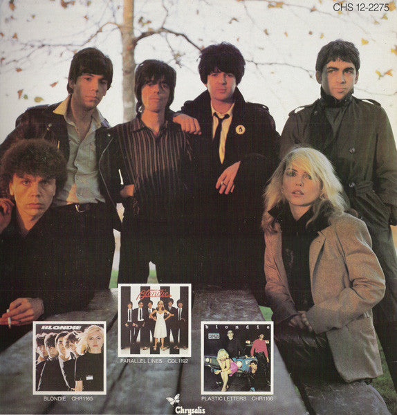 Image of Back Cover of 12" - VG/VG+ - BLONDIE, Heart Of Glass (Chrysalis; CHS 12-2275, UK 1979, Picture Sleeve), ,  - 3346309S