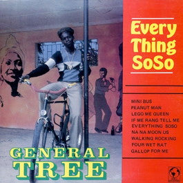 Image of Front Cover of LP - VG/G+ - GENERAL TREE, Everything Soso (Black Scorpio; BLSCLP 001, US 1985), Close To VG, Edge Wear,  - 3746341S