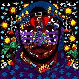Image of Front Cover of 2xLP - NEW/NEW - KAYTRANADA, 99.9% (XL Recordings; XLLP765, US 2016, Gatefold, 2 Inners), , Kaytranada's name spread like wildfire after single releases like "Drive Me Crazy" with Vic Mensa and "Leave Me Alone" with Shay Lia. Kaytranada cemented his reputation and sound with their release, with an undeniable swing of the drums comparable to J Dilla's, a signature soulful touch in the melodies, and a healthy dose of funky bass lines. 99.9% continues that tradition, and new track "Bus 