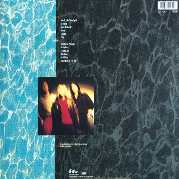 Image of Back Cover of LP - NEW/NEW - NIRVANA, Nevermind (DGC; 4244251, Europe 2023 Reissue, Inner, 180 Gram), ,  - 6016082C