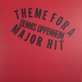 Image of Front Cover of 0126212E: 2xLP - DENNIS OPPENHEIM, Theme For A Major Hit (Slowscan; Vol 32, Netherlands 2016 Reissue, Gatefold) Sleeve Creased  VG/VG+