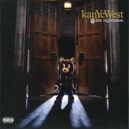 Image of Front Cover of 2545173S: 2xLP - KANYE WEST, Late Registration (Roc-A-Fella Records; 9885652, UK 2005, Picture Sleeve) Edge Wear, Corner Crease  VG/G