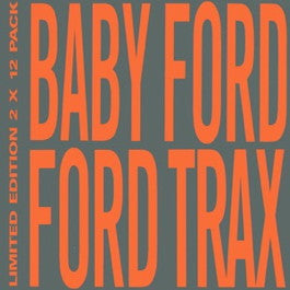 Image of Front Cover of 3414287C: 2xLP - BABY FORD, Ford Trax (Rhythm King Records; BFORD 3, UK 1988, Insert) Beautiful copy - slight sticker mark on reverse, and a couple of faint marks, otherwise looks almost new.  Includes insert  VG+/VG+