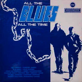 Image of Front Cover of LP - VG/VG+ - VARIOUS, All the Blues All the Time (Ember/Specialty; SPE6609, UK 1970, Laminated Front Sleeve), Laminate bubbling along spine.,  - 3116180C