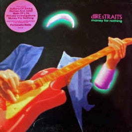 Image of Front Cover of LP - VG/VG+ - DIRE STRAITS, Money For Nothing (Vertigo; VERH 64, UK 1988, Inner, "The Exchange" Runouts), Edge Wear, Creased Edge,  - 3046177S