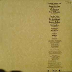 Image of Back Cover of LP - VG+/VG+ - RAINBOW, Long Live Rock N' Roll (Polydor Red Label; POLD 5002, UK 1978, Textured Gatefold Sleeve, Insert), ,  - 4446125S