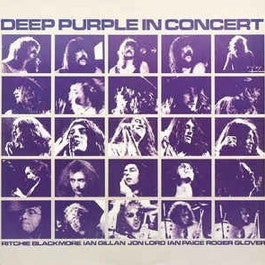 Image of Front Cover of 2914212C: 2xLP - DEEP PURPLE, In Concert (Harvest; SHDW 412, UK 1980, Gatefold, 2 Inners)   VG/VG