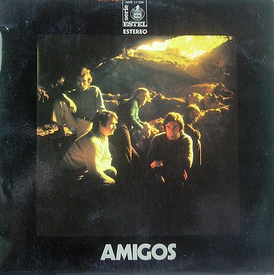 Image of Front Cover of LP - VG/VG+ - AMIGOS, Amigos (Estel; HHS 11-224, Spain 1972, Laminated Sleeve), Strong VG+,  - 3926424E