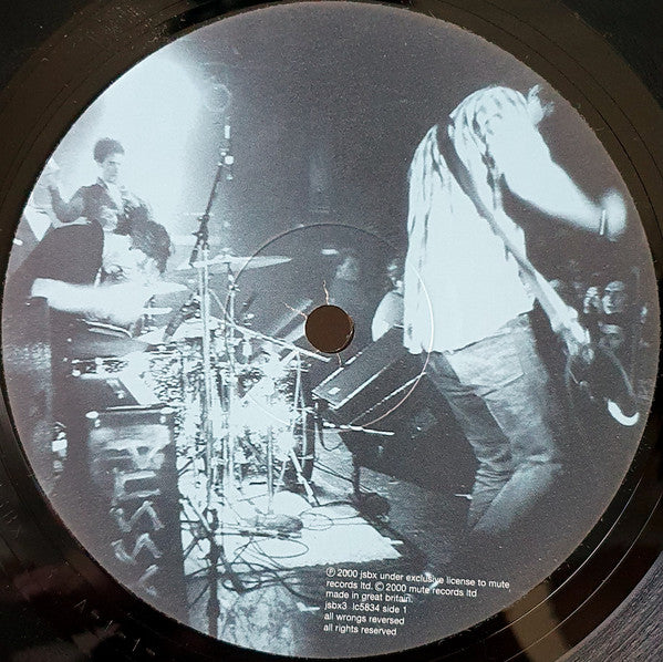 Image of Label Cover of 2xLP - VG+/VG - THE JON SPENCER BLUES EXPLOSION, Experimental Remixes (Mute; JSBX3, UK 2000), ,  - 4226037E