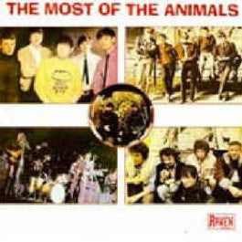 Image of Front Cover of LP - VG/VG - THE ANIMALS, The Most Of The Animals (Raven Records; RVLP 1024, Australia 1988 Reissue), ,  - 2216071C