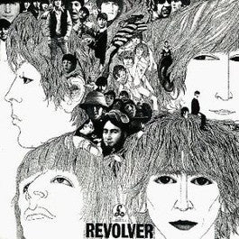 Image of Front Cover of LP - VG/VG - THE BEATLES, Revolver (Parlophone Silver/Black - 2 EMI Boxes; PCS 7009, UK 1977 Reissue, Laminated Front Sleeve), A few light hairlines. Ringwear. ,  - 3626023E