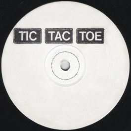 Image of Front Cover of 1415675C: 12" - TIC TAC TOE, 456 / Ephemerol (Tic Tac Toe; TTT 456, UK 1992, Stamped White Label, Plain Sleeve) Multiple light marks, and pen on label.  Plays fine  /G