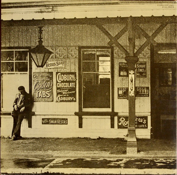 Image of Back Cover of LP - VG/VG - ELTON JOHN, Tumbleweed Connection (DJM Black and Yellow; DJF 20410, UK 1976 Reissue, Gatefold Textured Sleeve, Stapled In Booklet), ,  - 1826158E