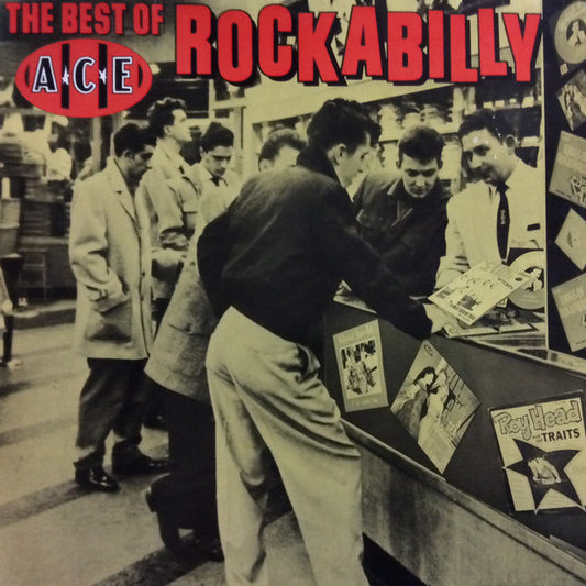 Image of Front Cover of 2125023E: LP - VARIOUS, The Best Of Ace Rockabilly (Ace; CH 45, UK 1984 Reissue, Laminated Sleeve)   VG+/VG