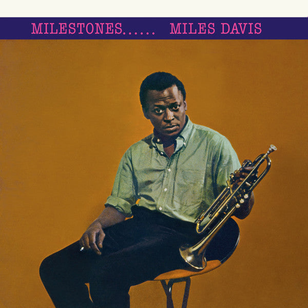 Image of Front Cover of 4834070E: LP - MILES DAVIS, Milestones..... (Pan Am; 9152235, Europe 2016 Reissue, 180 Gram Vinyl)   NEW/NEW