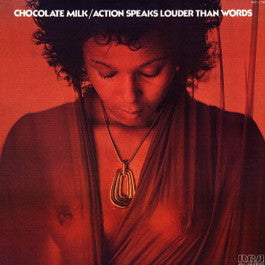 Image of Front Cover of 4724288E: LP - CHOCOLATE MILK, Action Speaks Louder Than Words (RCA; APL1-1188, US 2000s Reissue, Picture Sleeve)   VG+/VG+