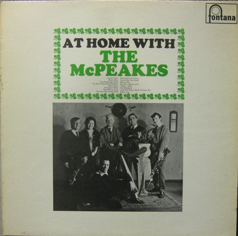 Image of Front Cover of LP - VG+/VG+ - MCPEAKES, At Home with (Fontana; STL5258, UK 1965), ,  - 3126050E